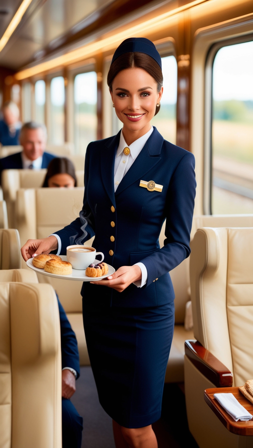 Here's How to Register a Train Stewardess
